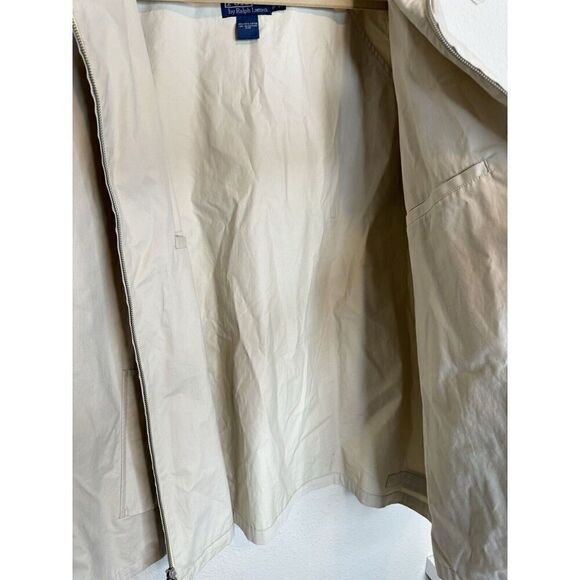 Ralph Lauren POLO Vintage Beige Full Zip Classic Jacket Sz 3XB Big - Picture 7 of 8